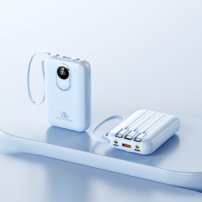 Tragbare Powerbank mit Schnellladefunktion und Digitaler Ladestandanzeige Brehn