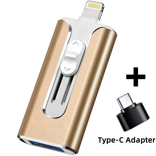 Vielseitiger Dual-Connector-USB-Flash-Laufwerk Brehn