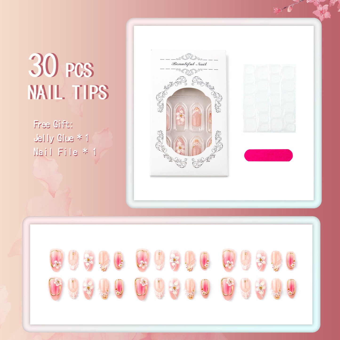 Kunstvolle Nail Art Brehn