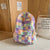 Bunter karierten Muster Rucksack