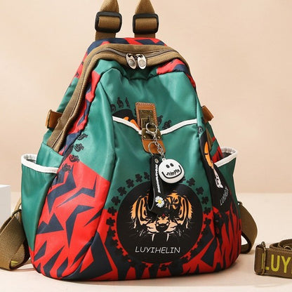 Künstlerischer Grafik Kordelzug Rucksack Brehn