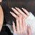 Elegantes florales Press-On-Nageldesign-Kit Brehn