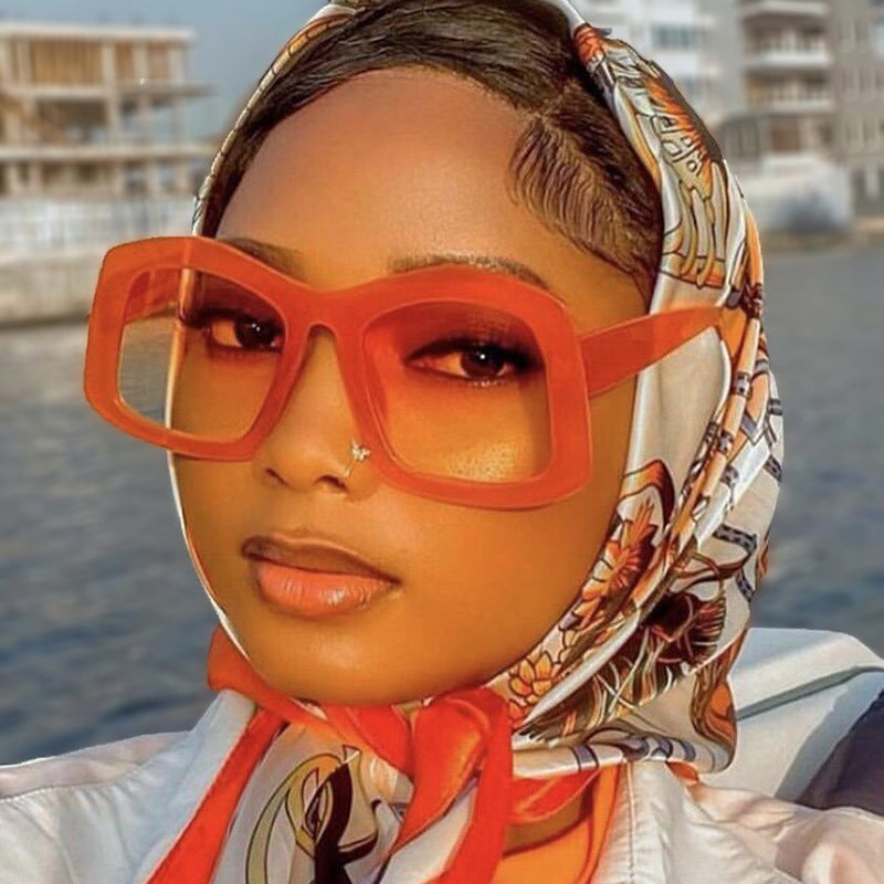 Damen große Sonnenbrille mit modischem Design und UV-Schutz Brehn