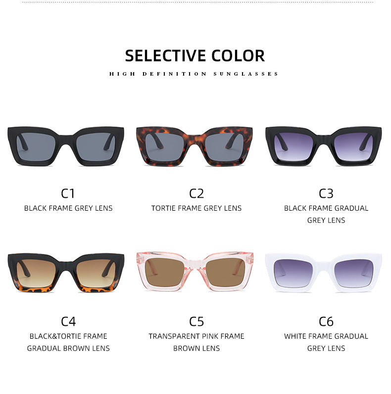Damen Quadratische Sonnenbrille mit luxuriösem Design Brehn
