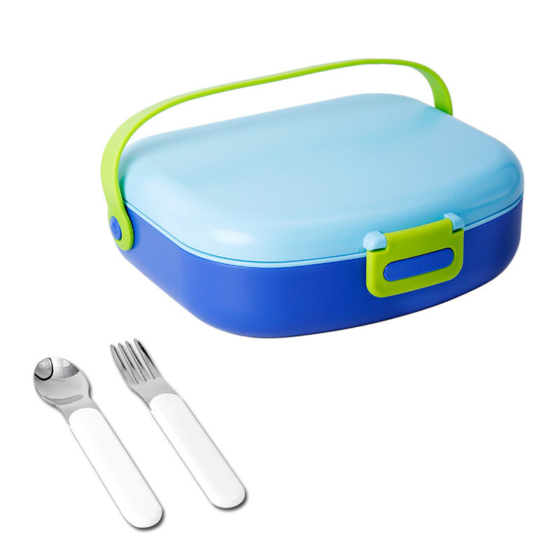 Isolierte Lunchbox mit Besteckset