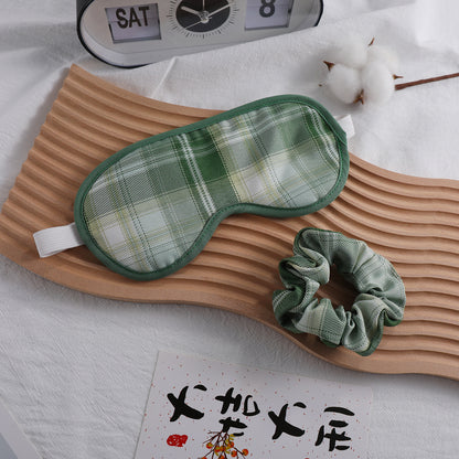 Unisex nan weich gepolsterte Schlafmaske mit verstellbarem Elastikband Brehn