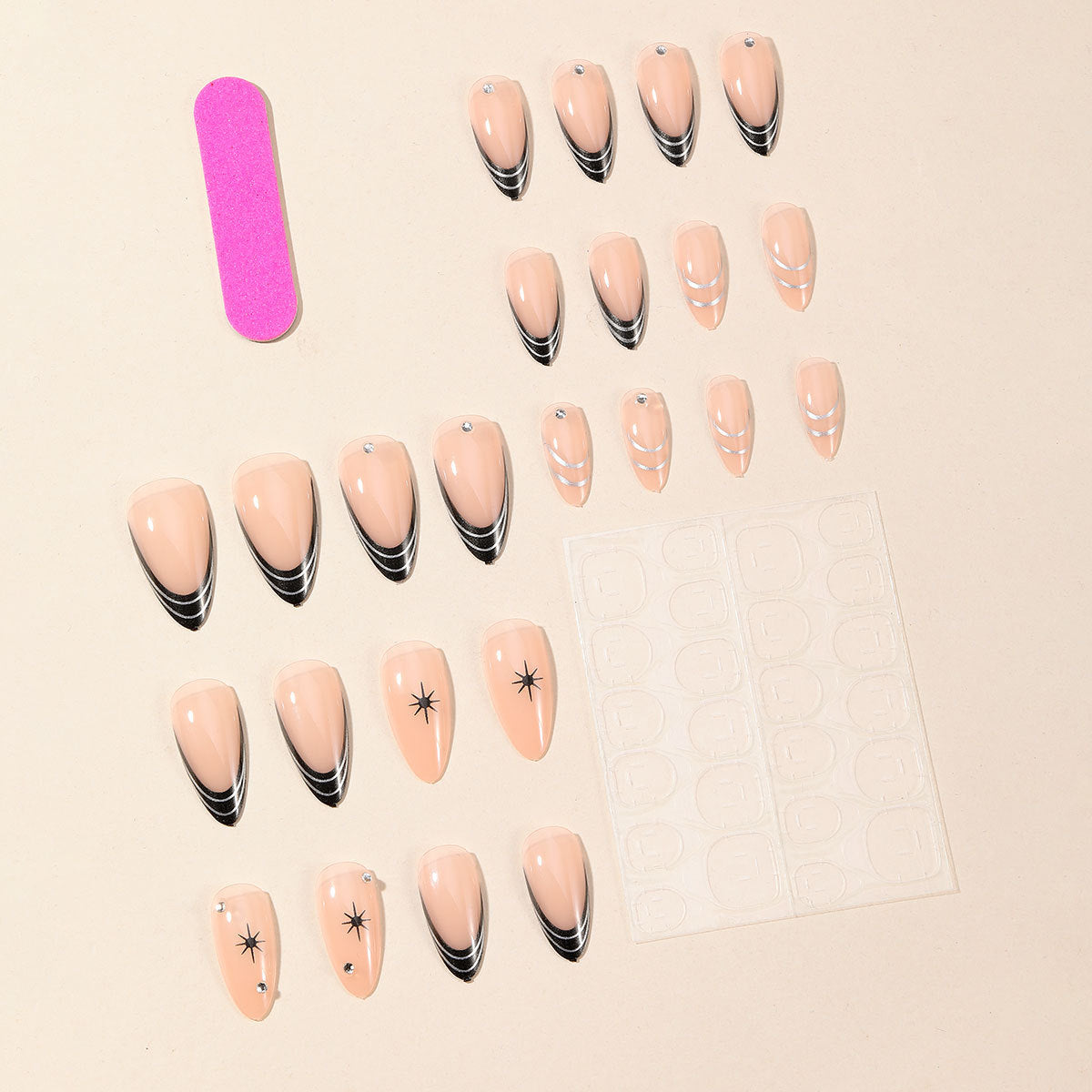 Glamorous Stiletto Nail Art Extensions Brehn 1789713400