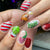 Urlaubs-Themen Press-On Nagelkunst Brehn