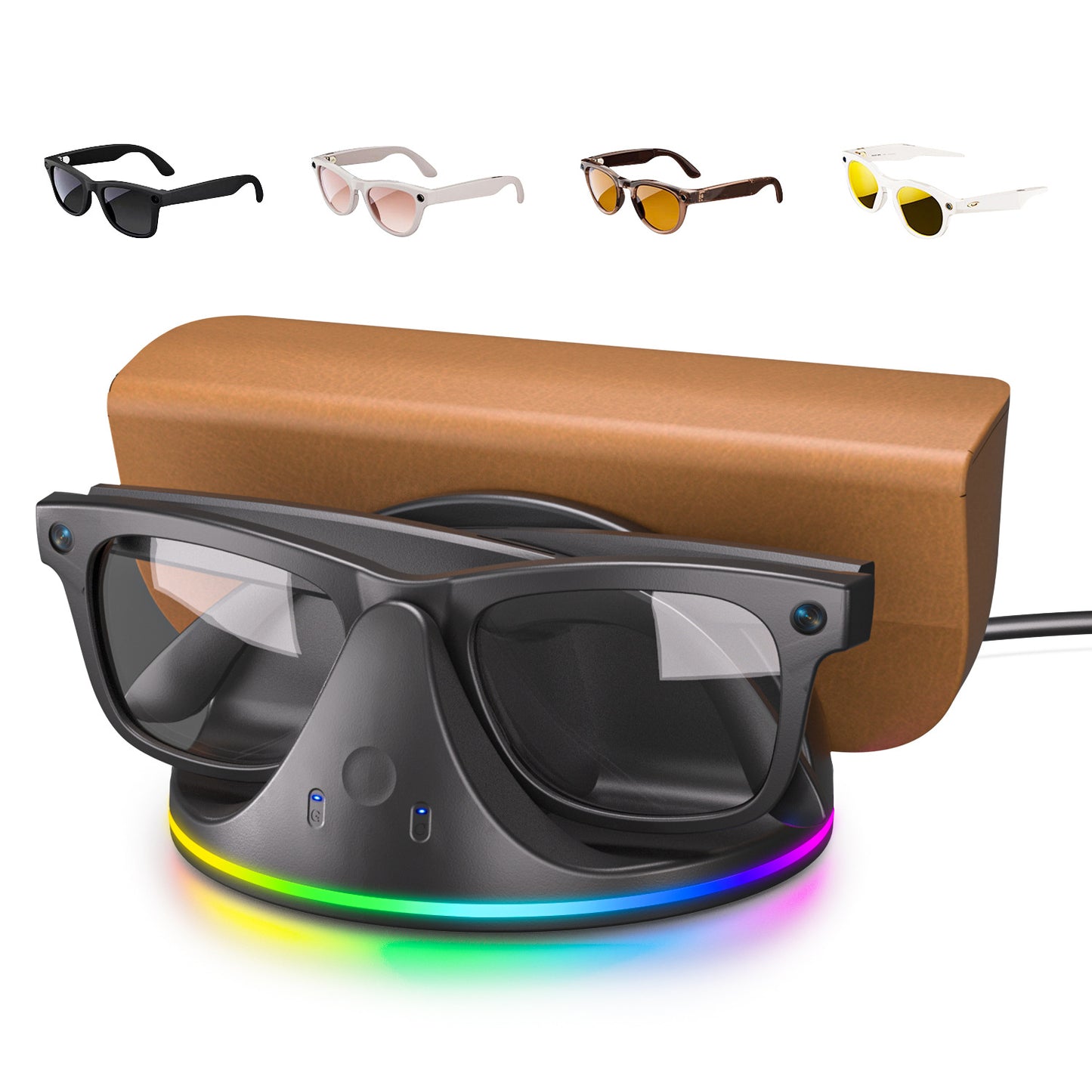 Smarte Lifestyle Sonnenbrille mit Integrierter Kamera Brehn