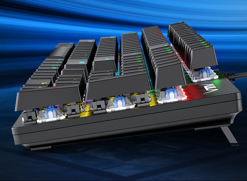 RGB Hinterleuchtete Mechanische Gaming-Tastatur Brehn