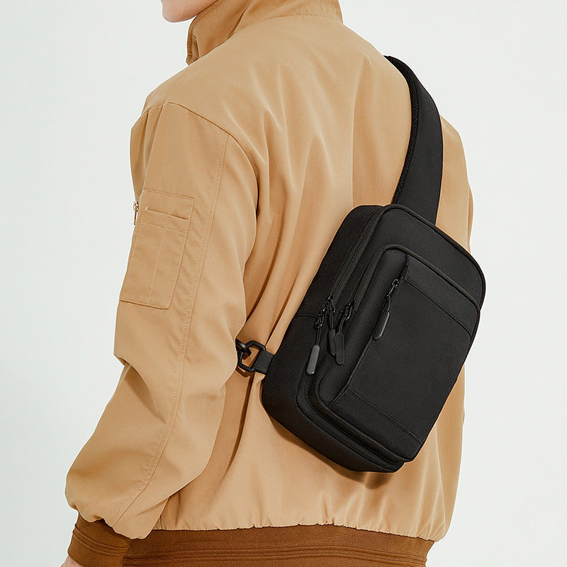 Kompakte Multi-Taschen Sling Bag Brehn