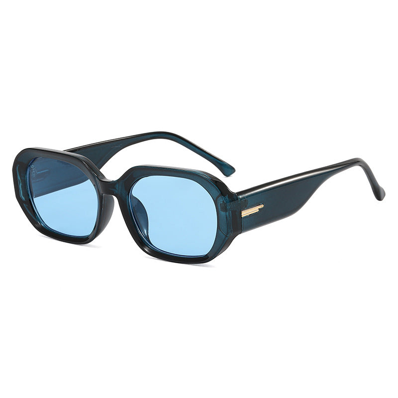 Damen modische geometrische Sonnenbrille mit robustem Design Brehn