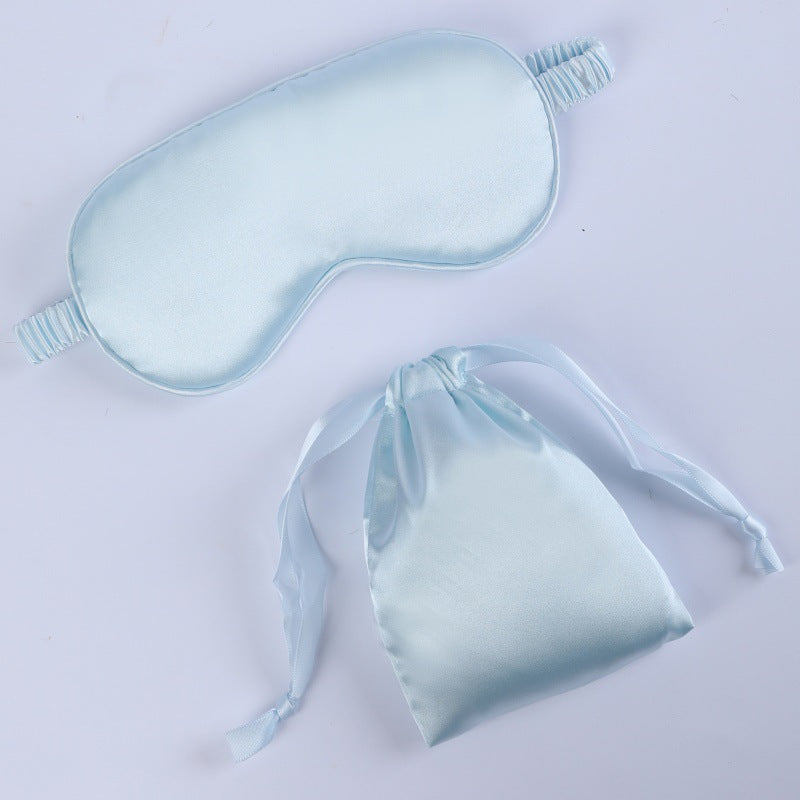 Damen nan seidenweiche Schlafmaske mit gepolstertem Augenbereich verstellbarem Elastikband und Aufbewahrungsbeutel Brehn