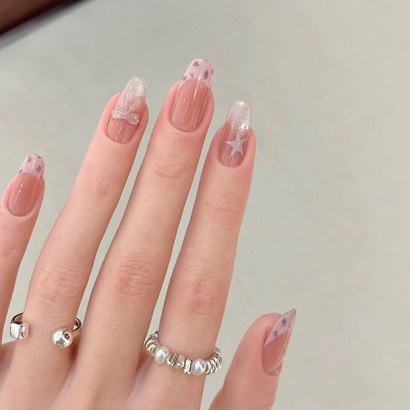 Künstlerisches Ombre Glitter Nagelkunst Set Brehn