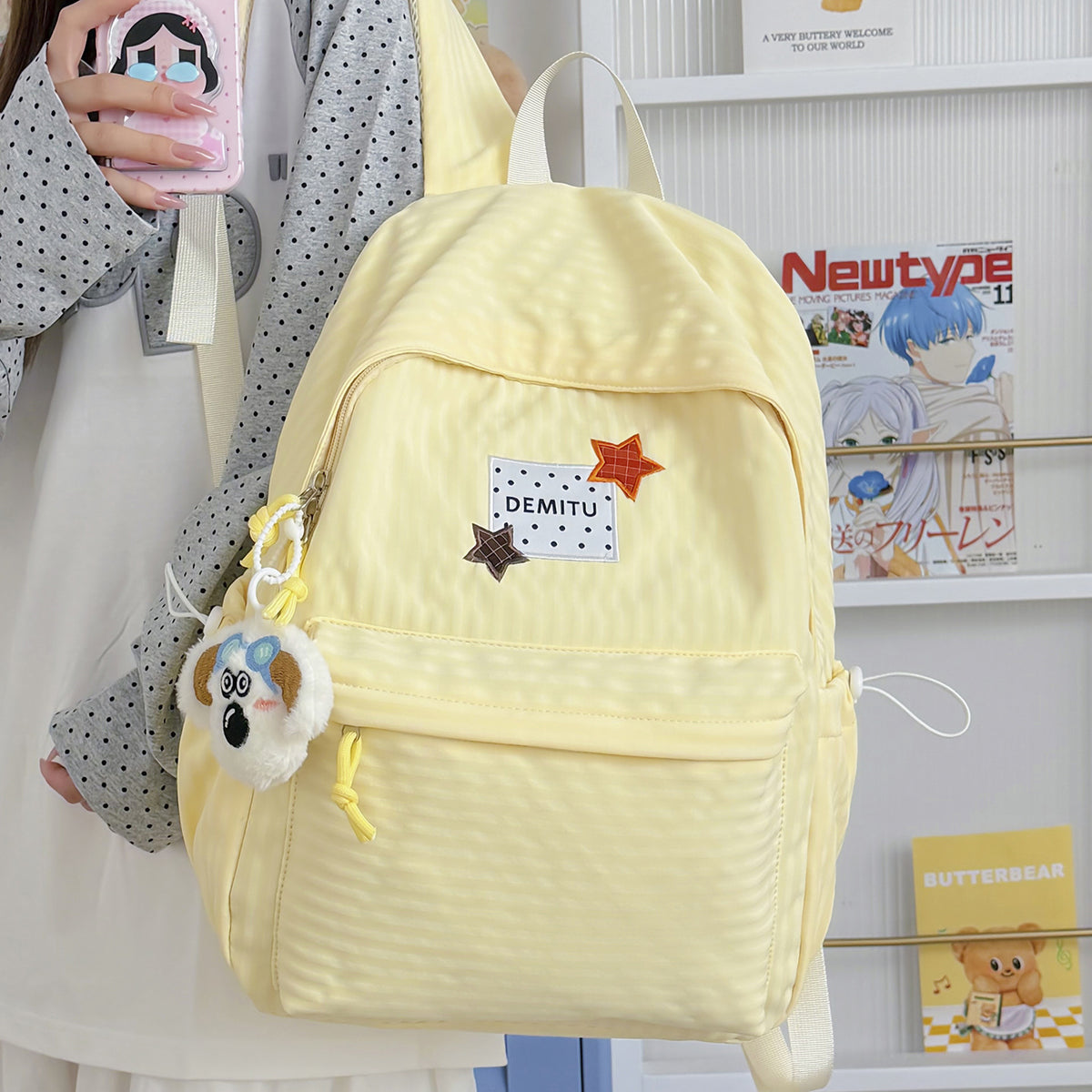 Gemusterter Freizeit-Rucksack Brehn
