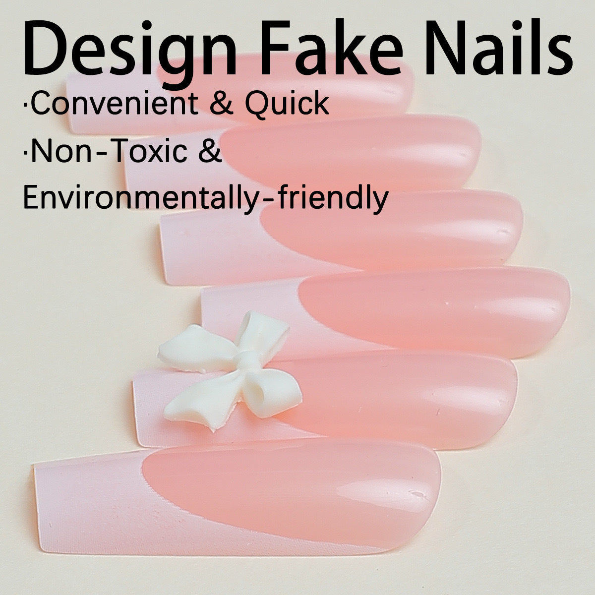 Kunstnagelset mit eleganten Spitzen und verspieltem 3D-Design Brehn