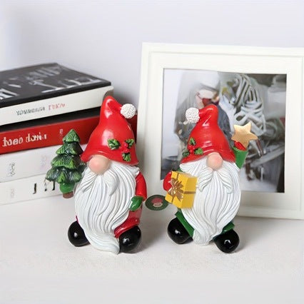 Verspielte Weihnachtsmann Dekofigur Brehn