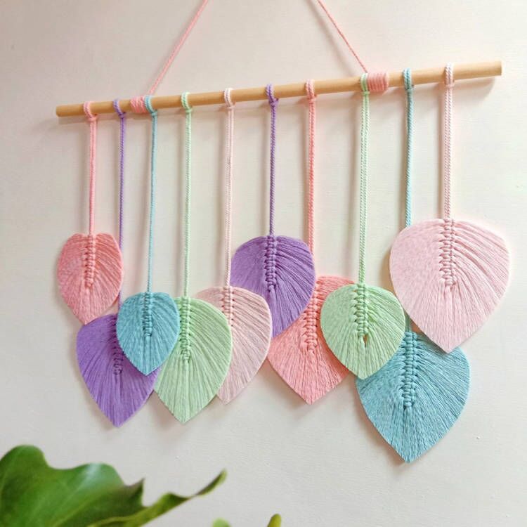 Woven Heart Wandbehang Brehn