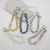 Kristall-verzierte Charm-Armband Brehn