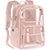 Unisex durchsichtiger Rucksack mit mehreren Fächern und atmungsaktivem Design Brehn
