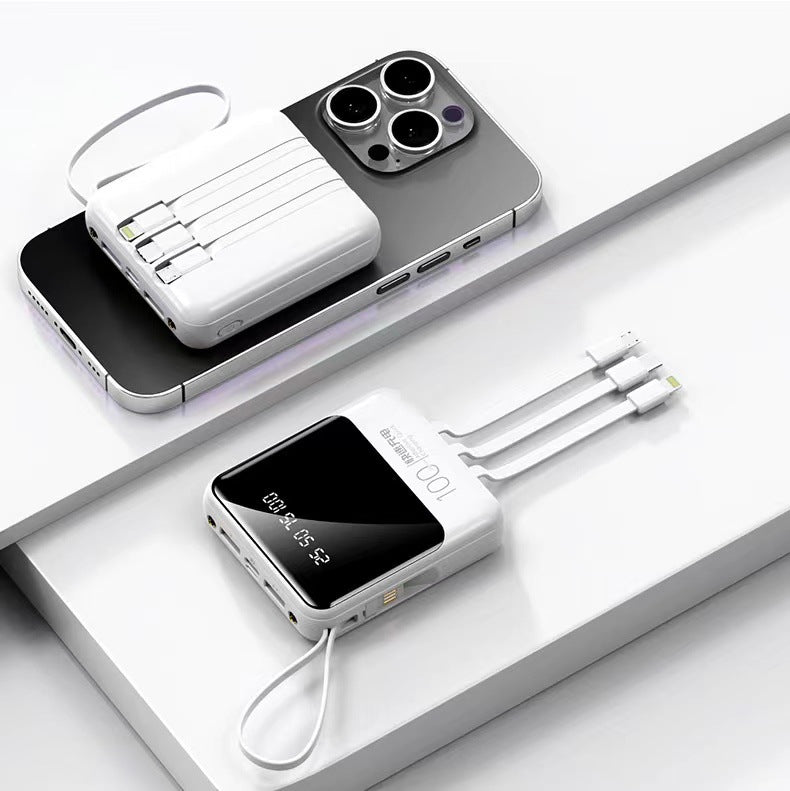Powerbank mit Multifunktionalem Ladekabel Brehn