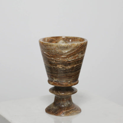Elegante Marmor Kerzenhalter