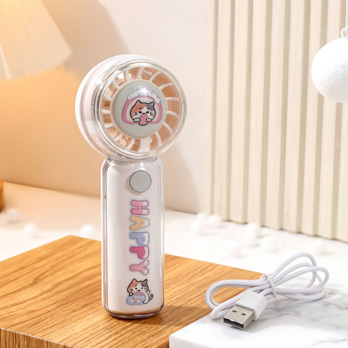 Damen Tragbarer Handventilator mit verspieltem Design Brehn