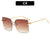 Geometrische Piloten-Sonnenbrille