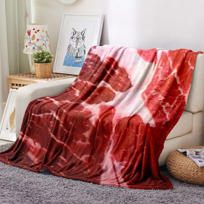 Künstlerische Lebensmittel-Themen Fleece-Decke