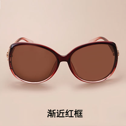 Damen Luxuriöse Oversize-Sonnenbrille mit stylischem Dekor Brehn