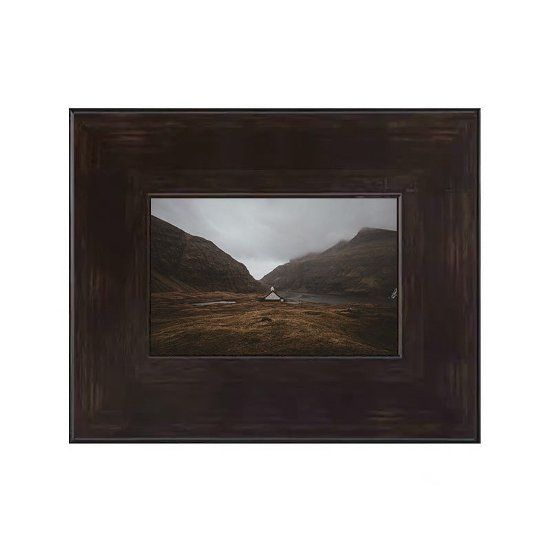 Gerahmtes Berglandschaft Kunstwerk