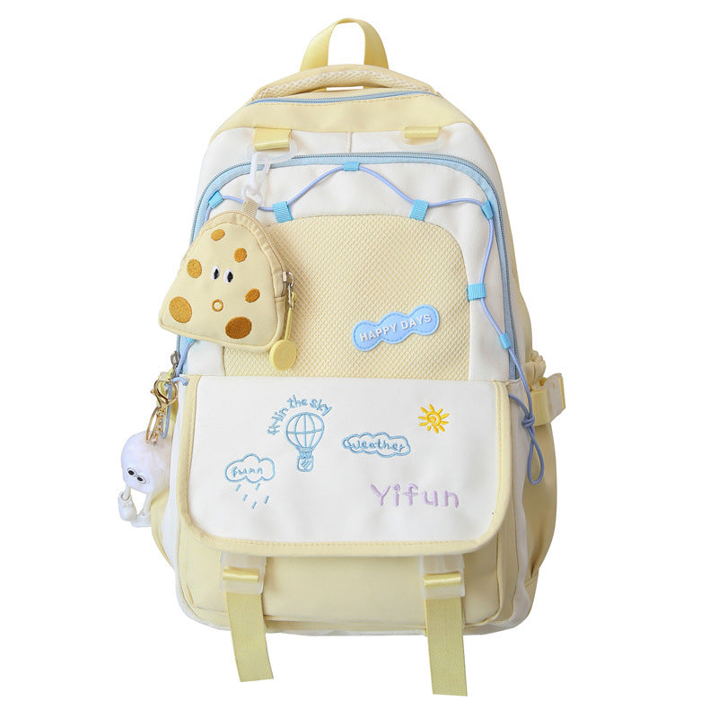 Verspielt Stickerei Rucksack