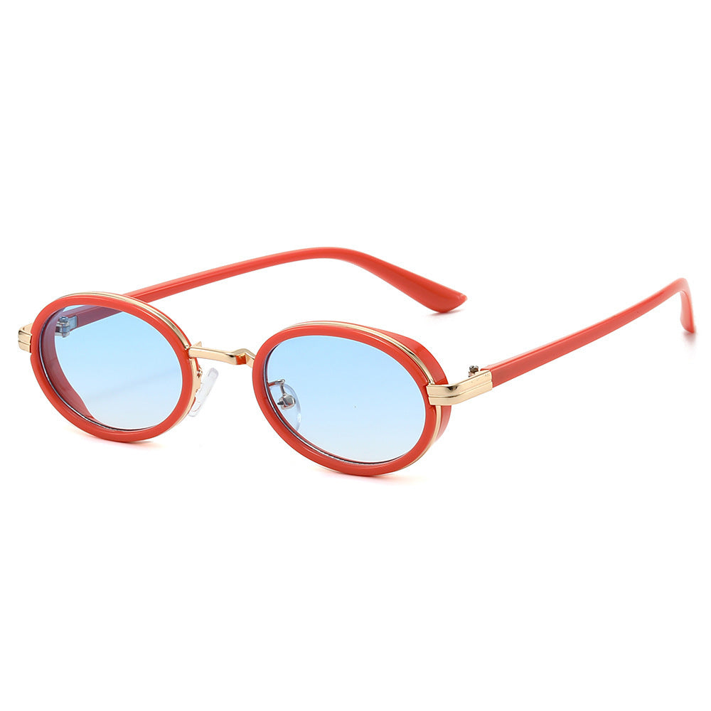 Vintage-inspirierte elegante ovale Sonnenbrillen Brehn