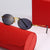 Damen modische Sonnenbrille mit filigranem Metallrahmen und stylishem Design Brehn