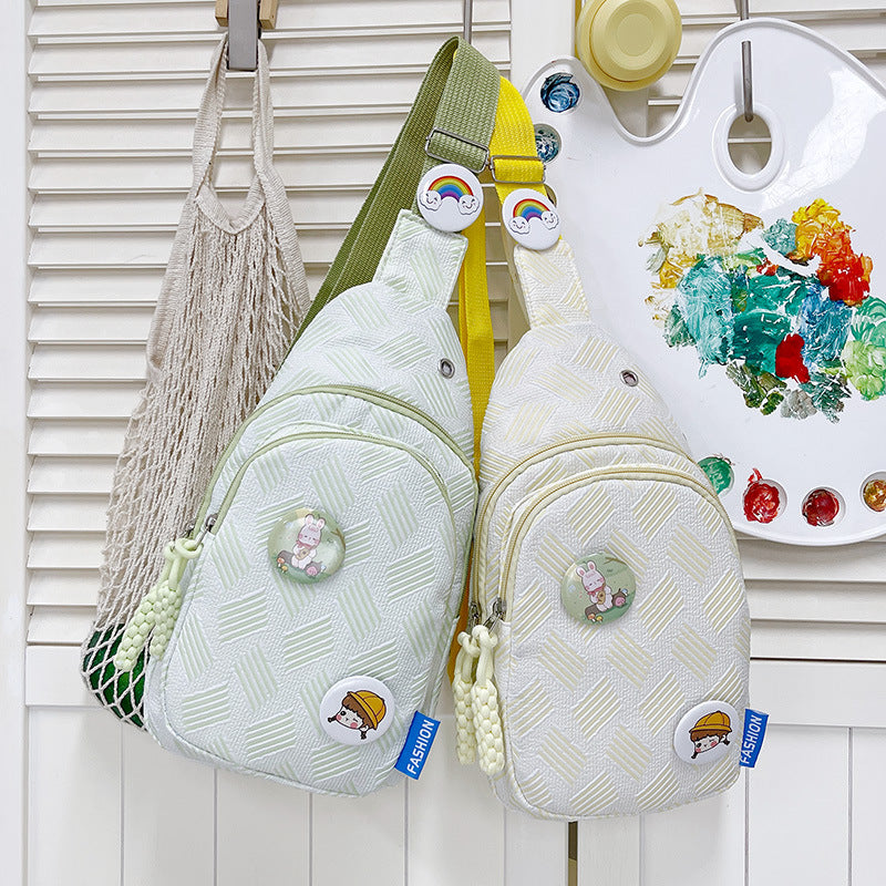 Fun gemusterte Sling Bag Brehn