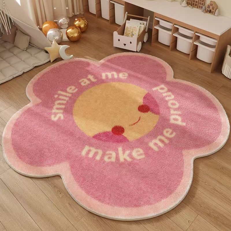 Cute Floral-Themed Teppich
