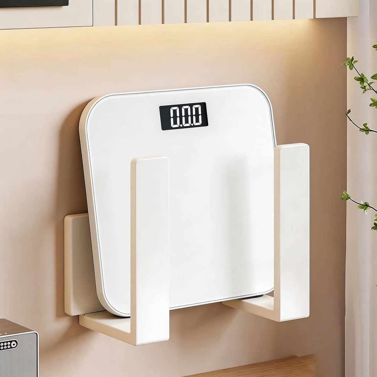 Wandmontierte vertikale Router- und Modemhalterung Satz