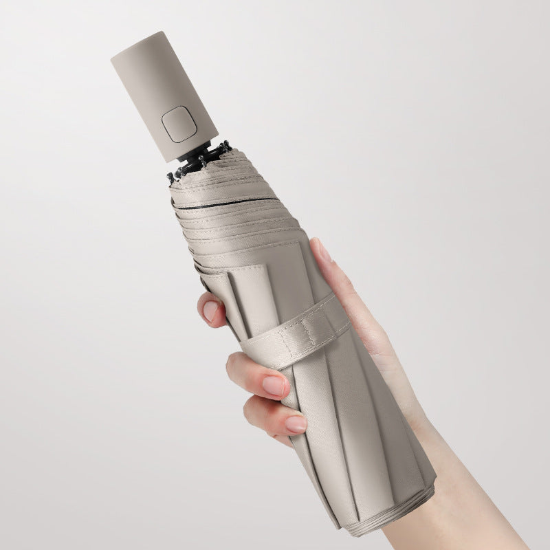 Damen Automatischer Faltregenschirm mit ultraleichtem Design Brehn