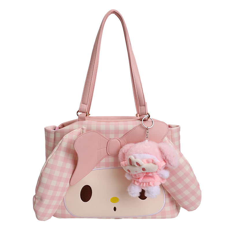 Gepolsterte Schleifen-Schultertasche Brehn