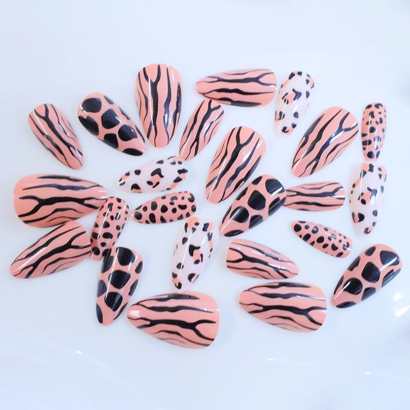 Trendige Tierdruck Nagelkunst Set Brehn