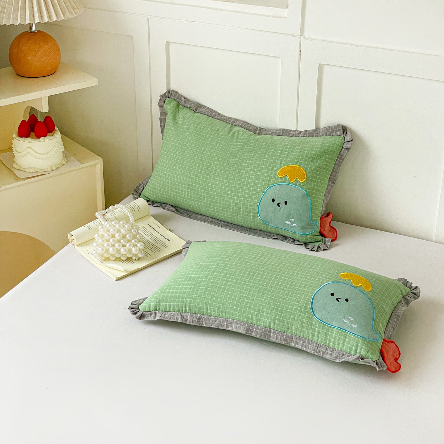 Damen Kissen mit niedlichem Walfisch-Design Brehn