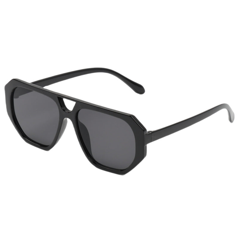 Damen auffällige oversized Sonnenbrille mit einzigartigem Rahmen Brehn
