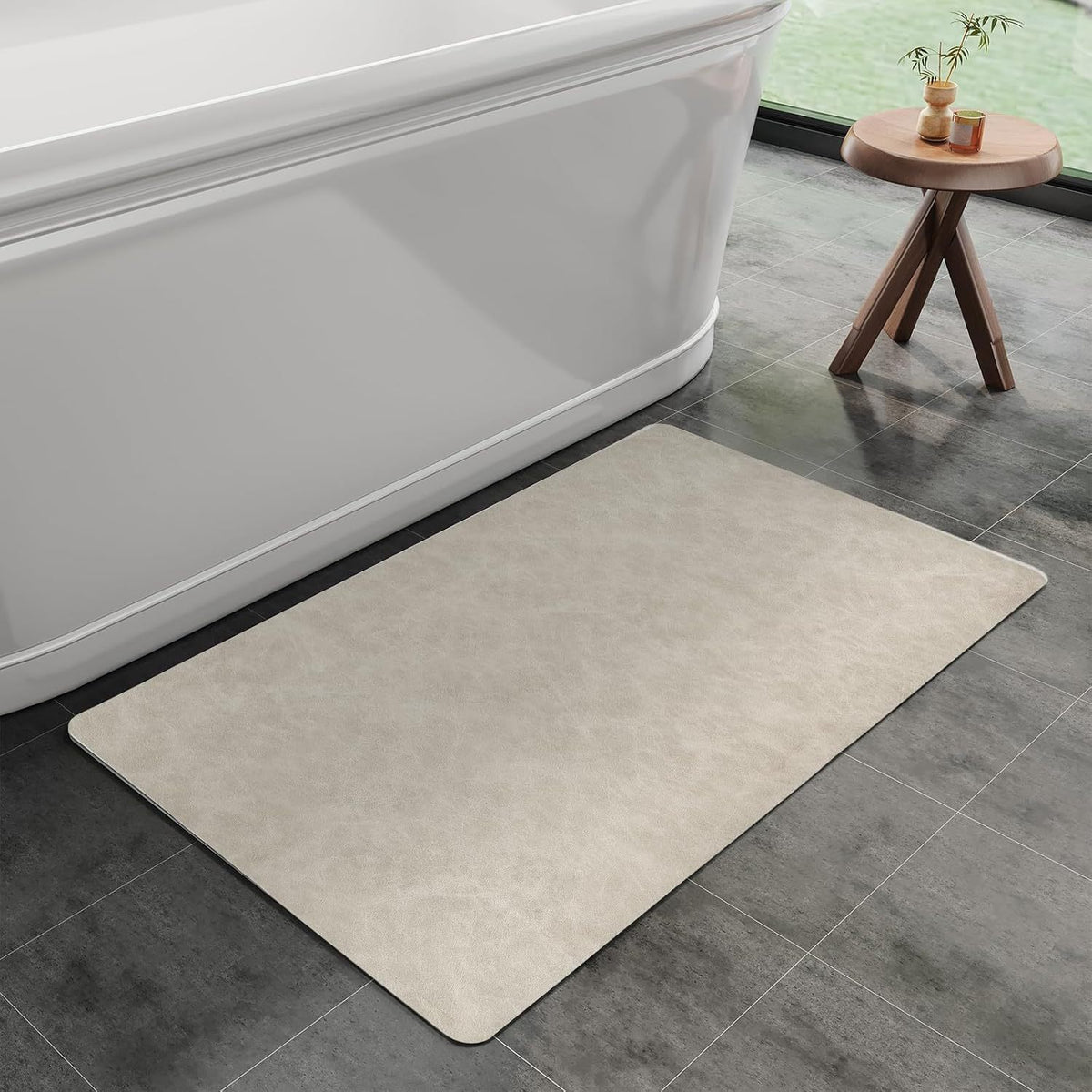 Stylische Badematte Brehn