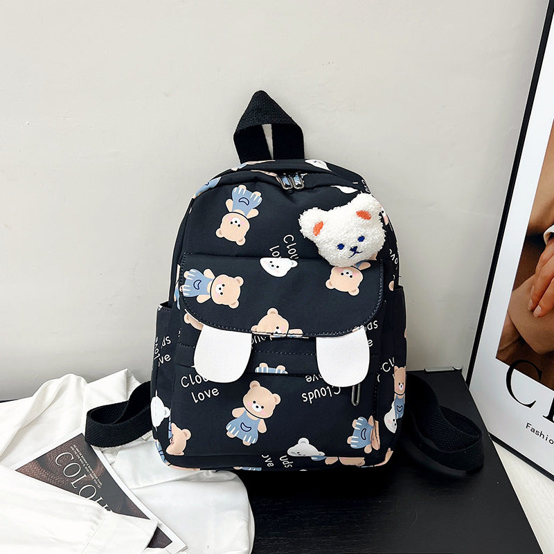 Niedlicher Plüschbär-Mini-Rucksack Brehn