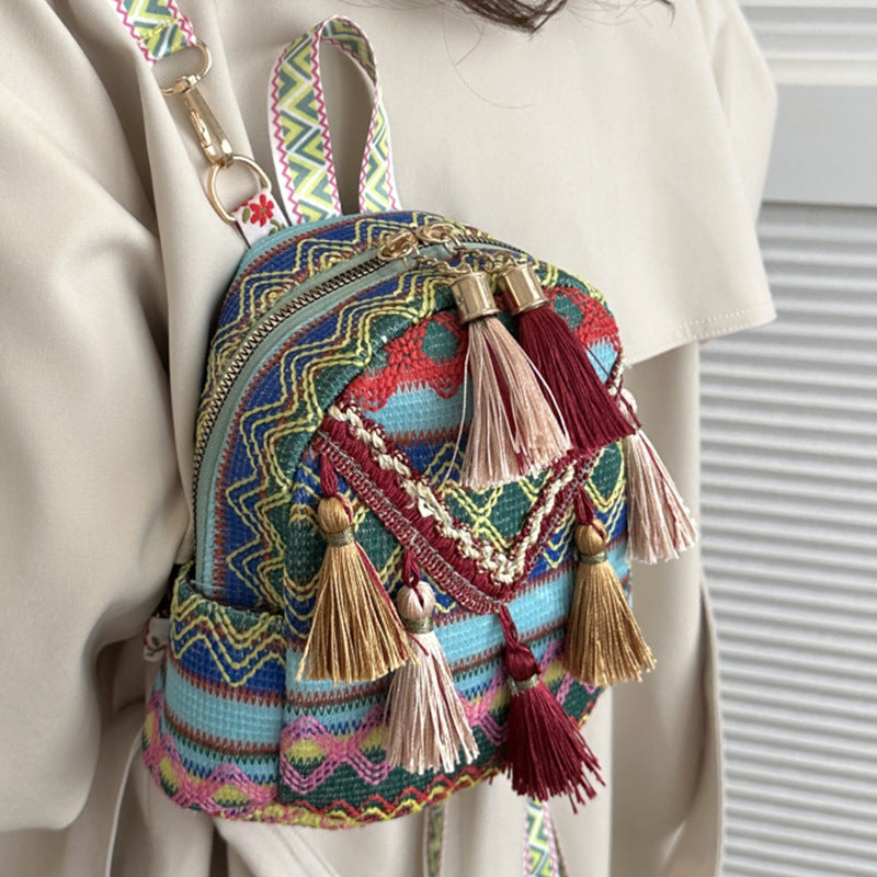 Bestickte Mini Sling Bag