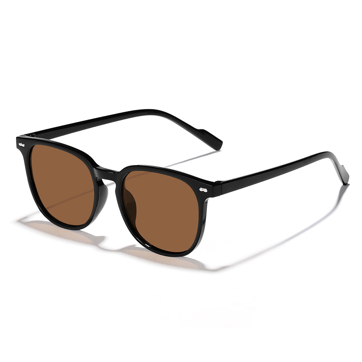 Damen modische Sonnenbrille mit transparentem Rahmen und hochwertigen Gläsern Brehn