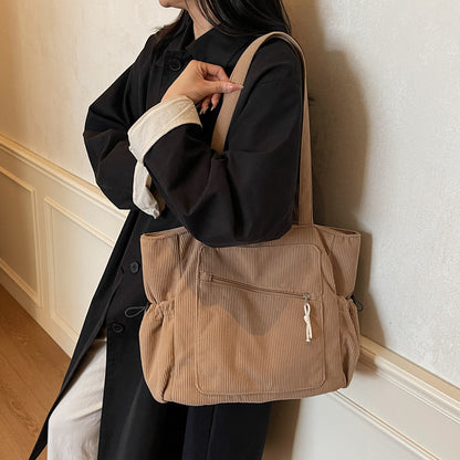 Multi-Pocket Utility Tote