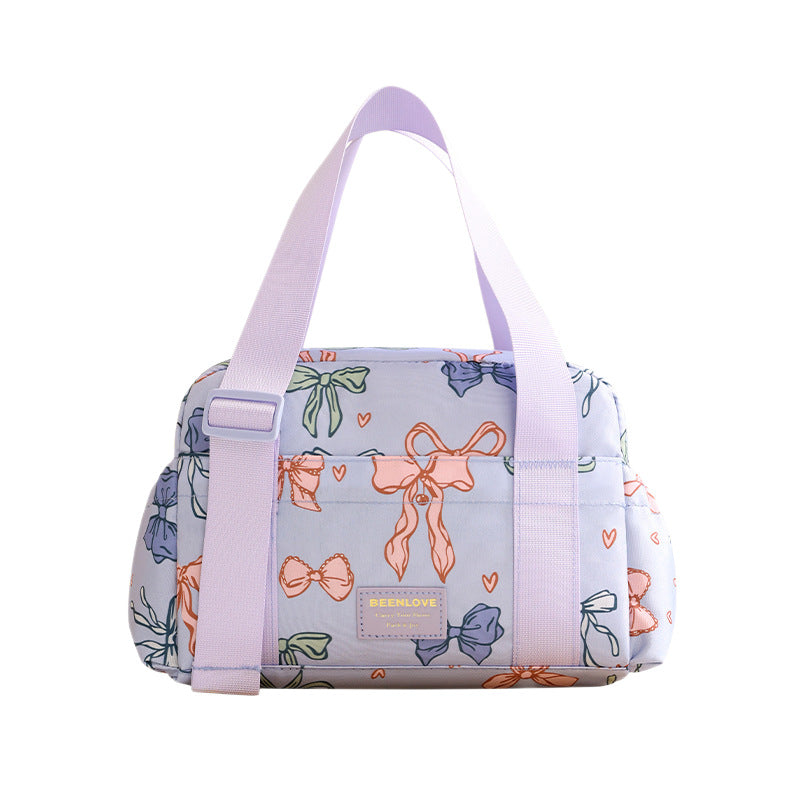 Isolierte Lunch-Tasche mit süßem Schleifen-Design Brehn
