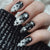 Kunstnagelset mit Sternenmotiv Brehn