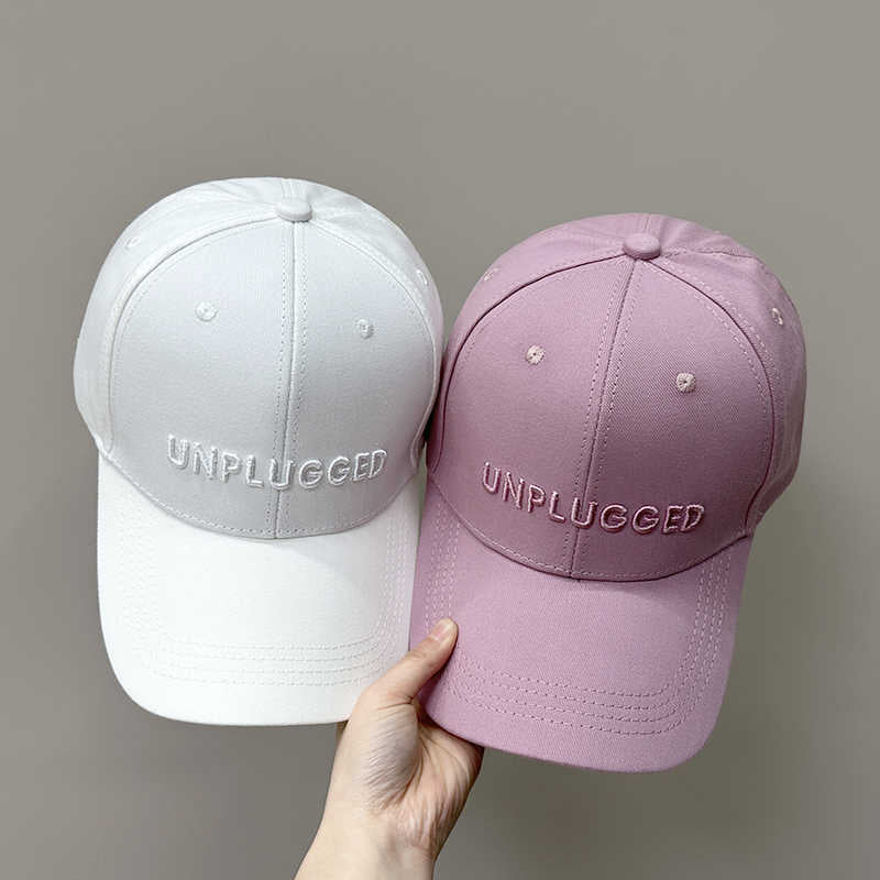 Damen Baumwoll Distressed Baseball Cap Brehn